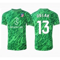 Atletico Madrid Jan Oblak #13 Målvakt Bortatröja 2024-25 Kortärmad